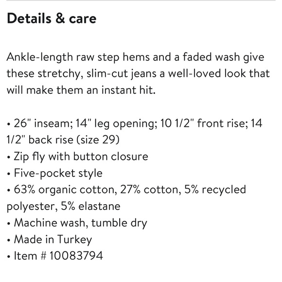 FRAME Le High Waist Cascade Ankle Straight Leg size 31 - Picture 4 of 9